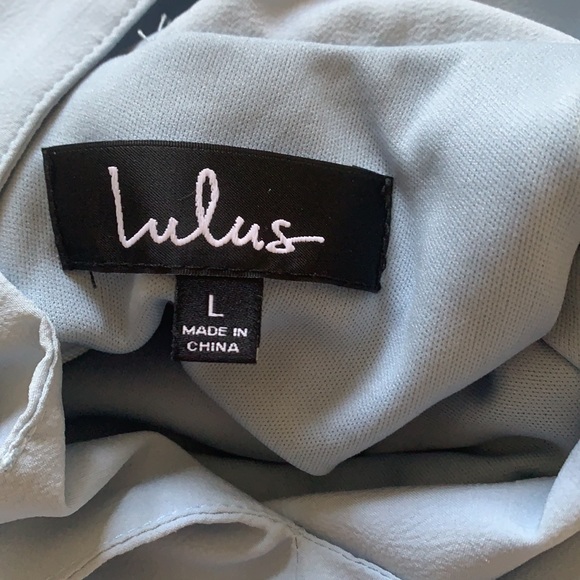 Lulu’s Call to Charms skater dress baby blue large - Picture 3 of 4